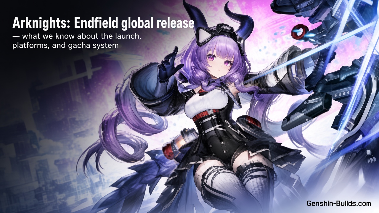Arknights: Endfield global release — what we know about the launch, platforms, and gacha system