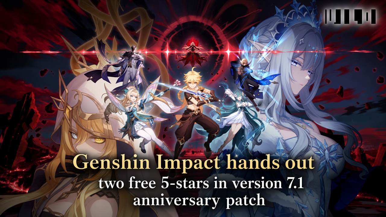 Genshin Impact hands out two free 5-stars in version 7.1 anniversary patch