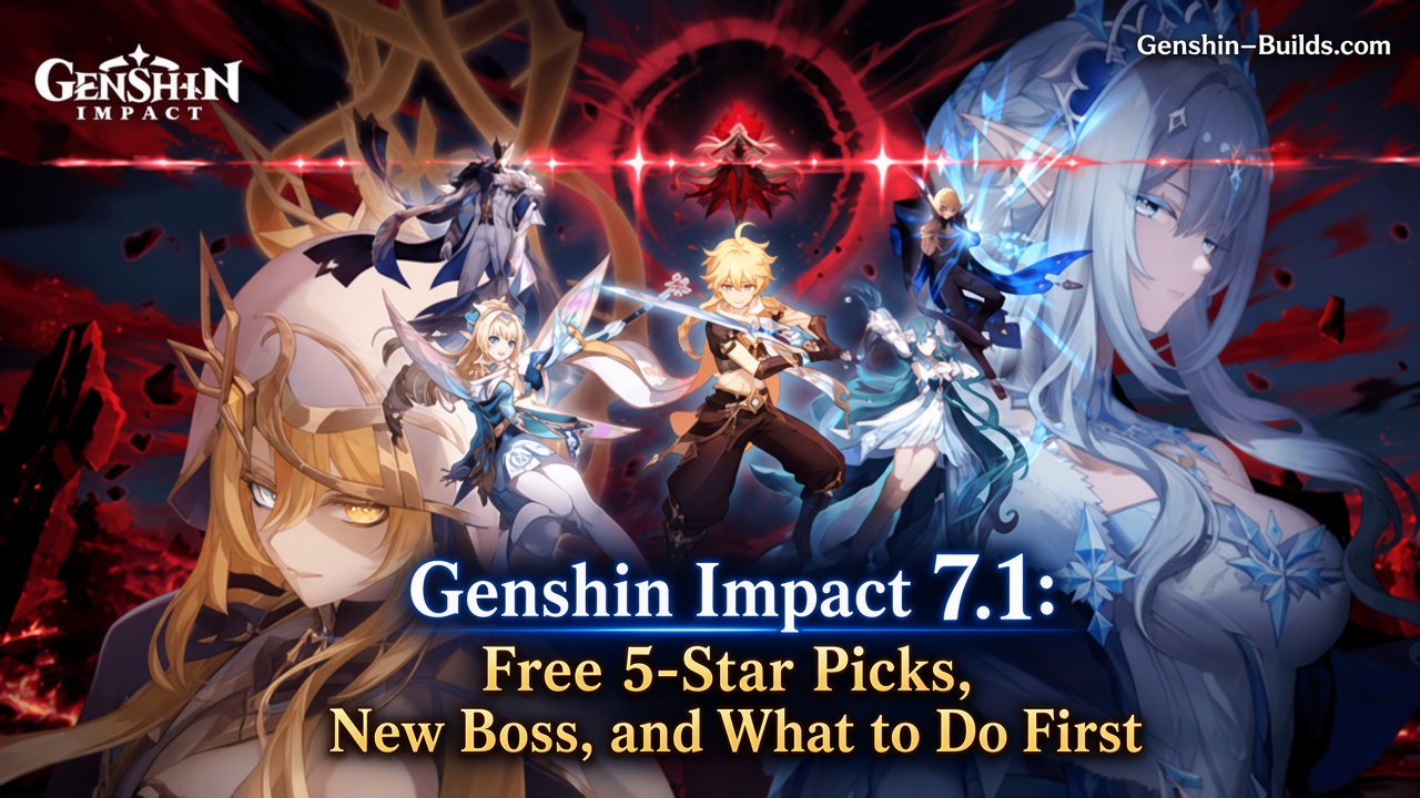 Genshin Impact 7.1: Free 5-Star Picks, New Boss, and What to Do First