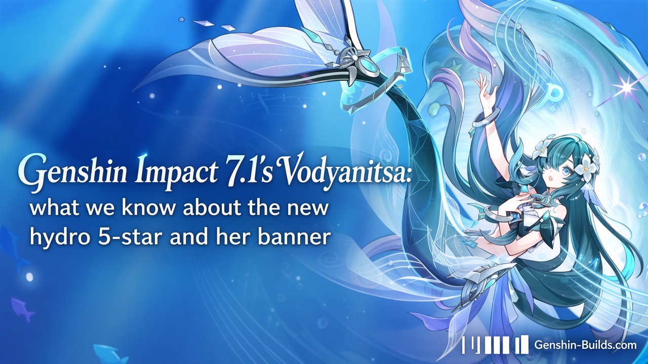 Genshin Impact 7.1’s Vodyanitsa: what we know about the new hydro 5-star and her banner