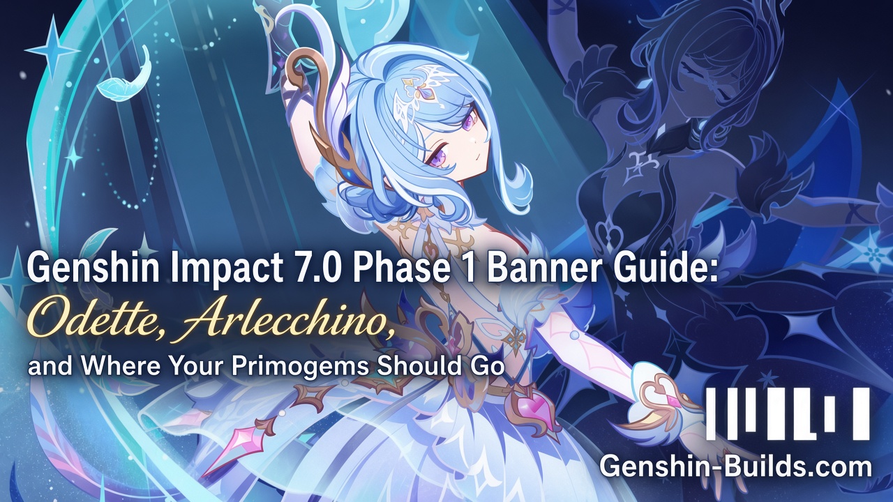 Genshin Impact 7.0 Phase 1 Banner Guide: Odette, Arlecchino, and Where Your Primogems Should Go
