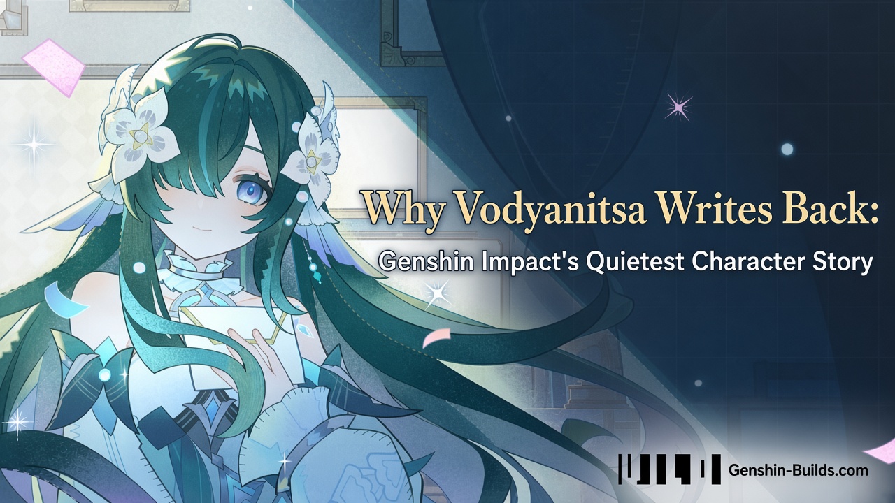 Why Vodyanitsa Writes Back: Genshin Impact’s Quietest Character Story