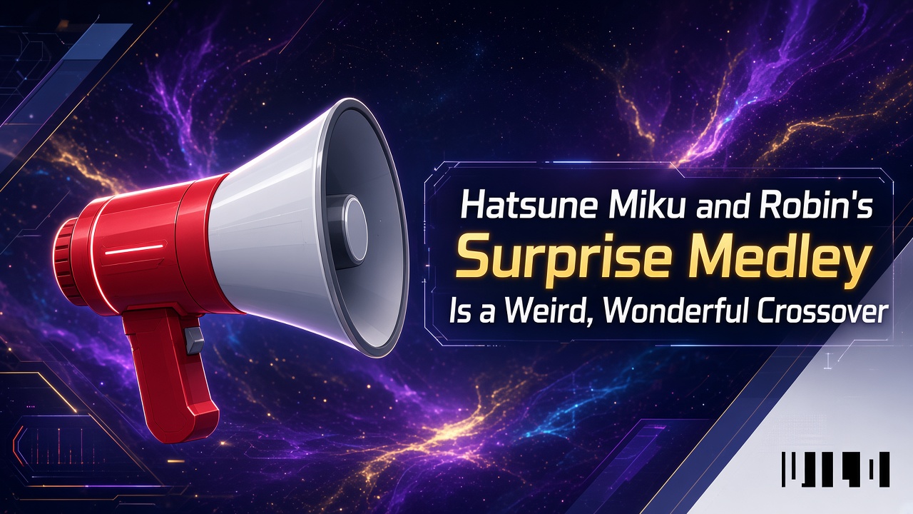 Hatsune Miku and Robin’s Surprise Medley Is a Weird, Wonderful Crossover