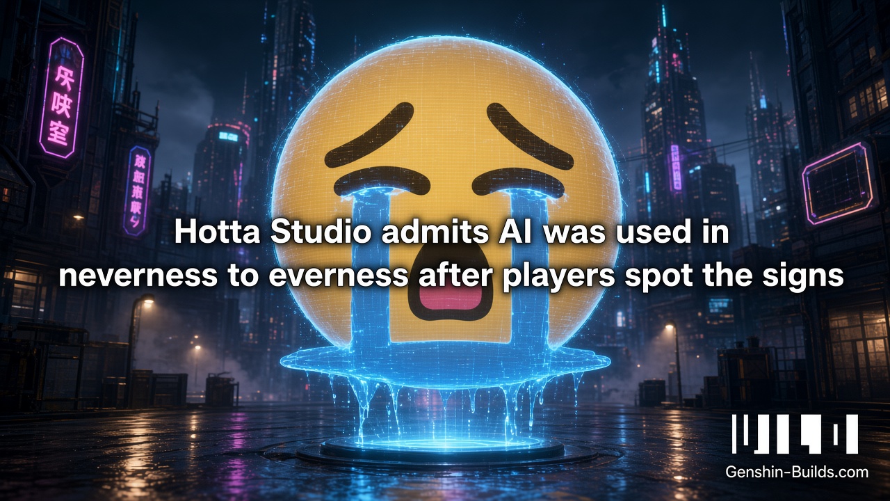 Hotta Studio admits AI was used in neverness to everness after players spot the signs