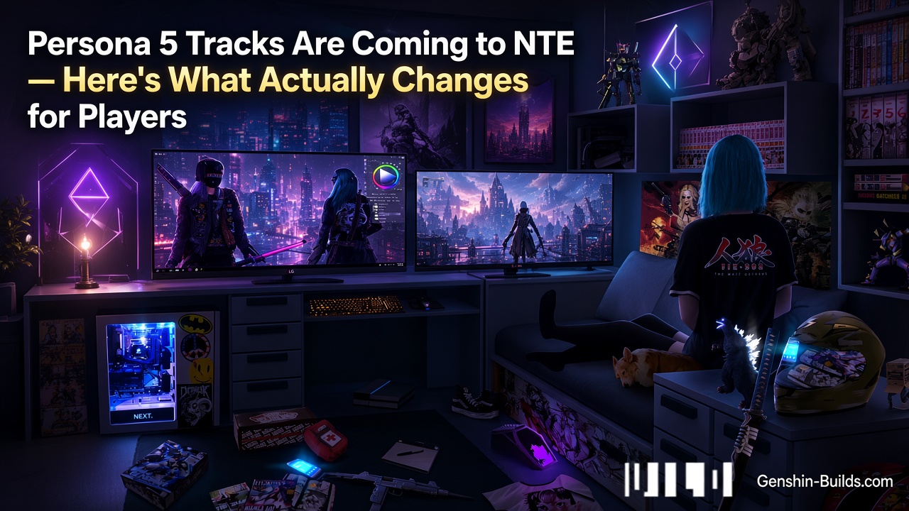 Persona 5 Tracks Are Coming to NTE — Here’s What Actually Changes for Players