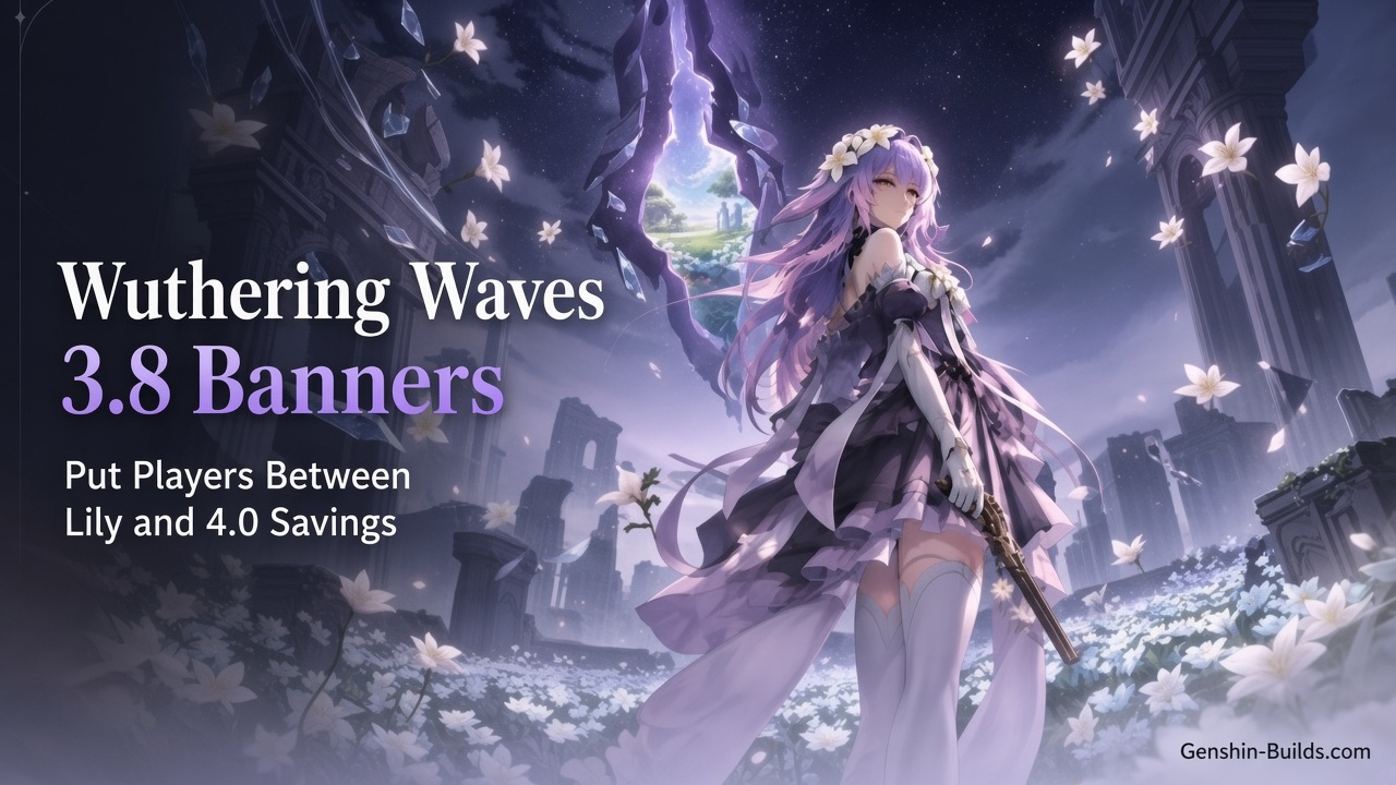 Wuthering Waves 3.8 Banners Put Players Between Lily and 4.0 Savings