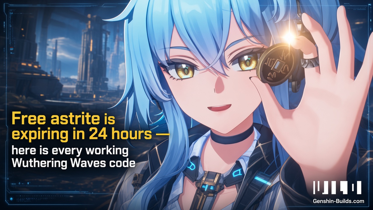 Free astrite is expiring in 24 hours — here is every working Wuthering Waves code