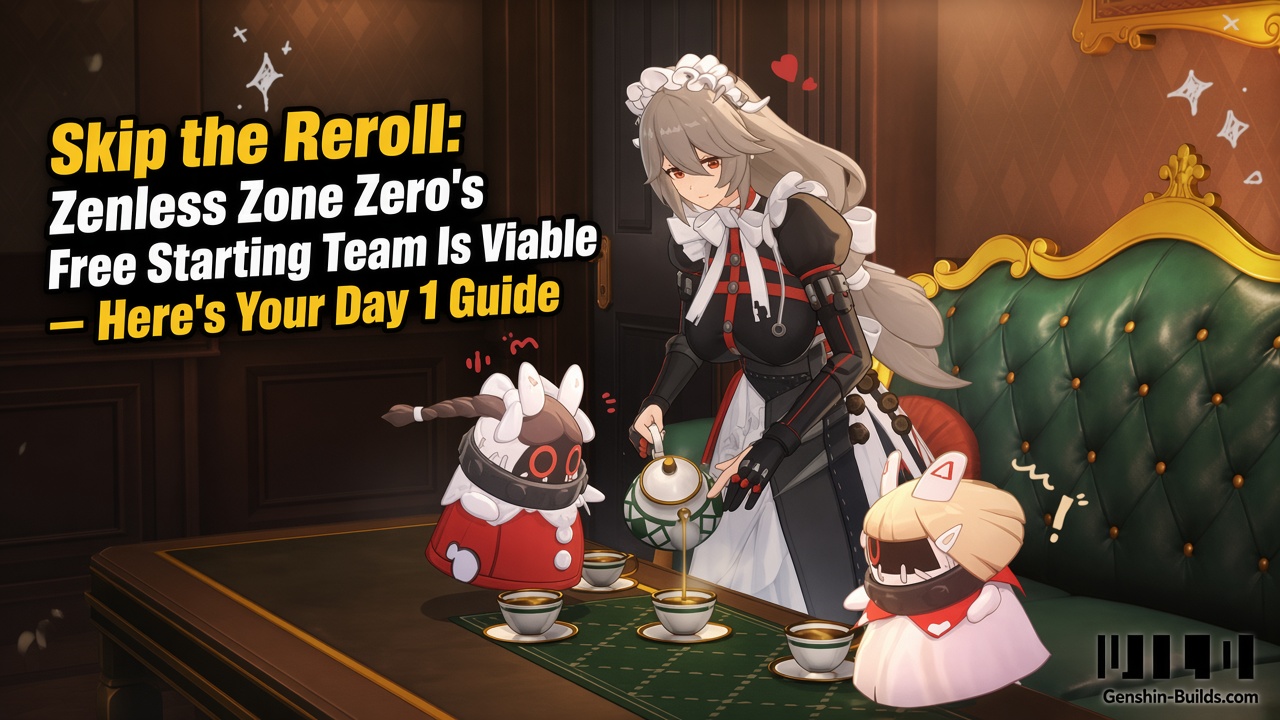 Skip the Reroll: Zenless Zone Zero’s Free Starting Team Is Viable – Here’s Your Day 1 Guide