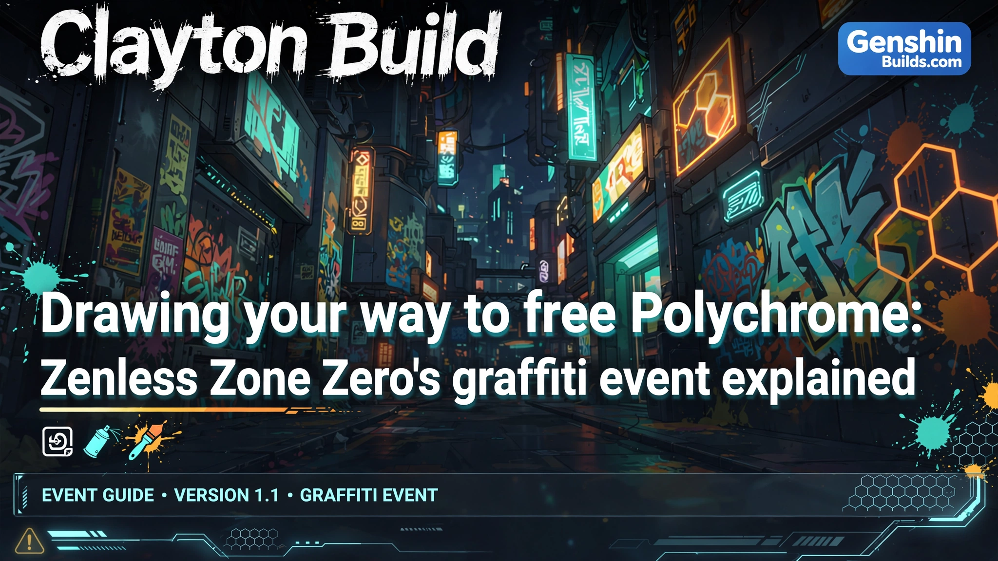 Drawing your way to free Polychrome: Zenless Zone Zero’s graffiti event explained