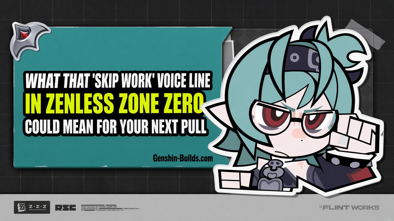 What that ‘skip work’ voice line in Zenless Zone Zero could mean for your next pull