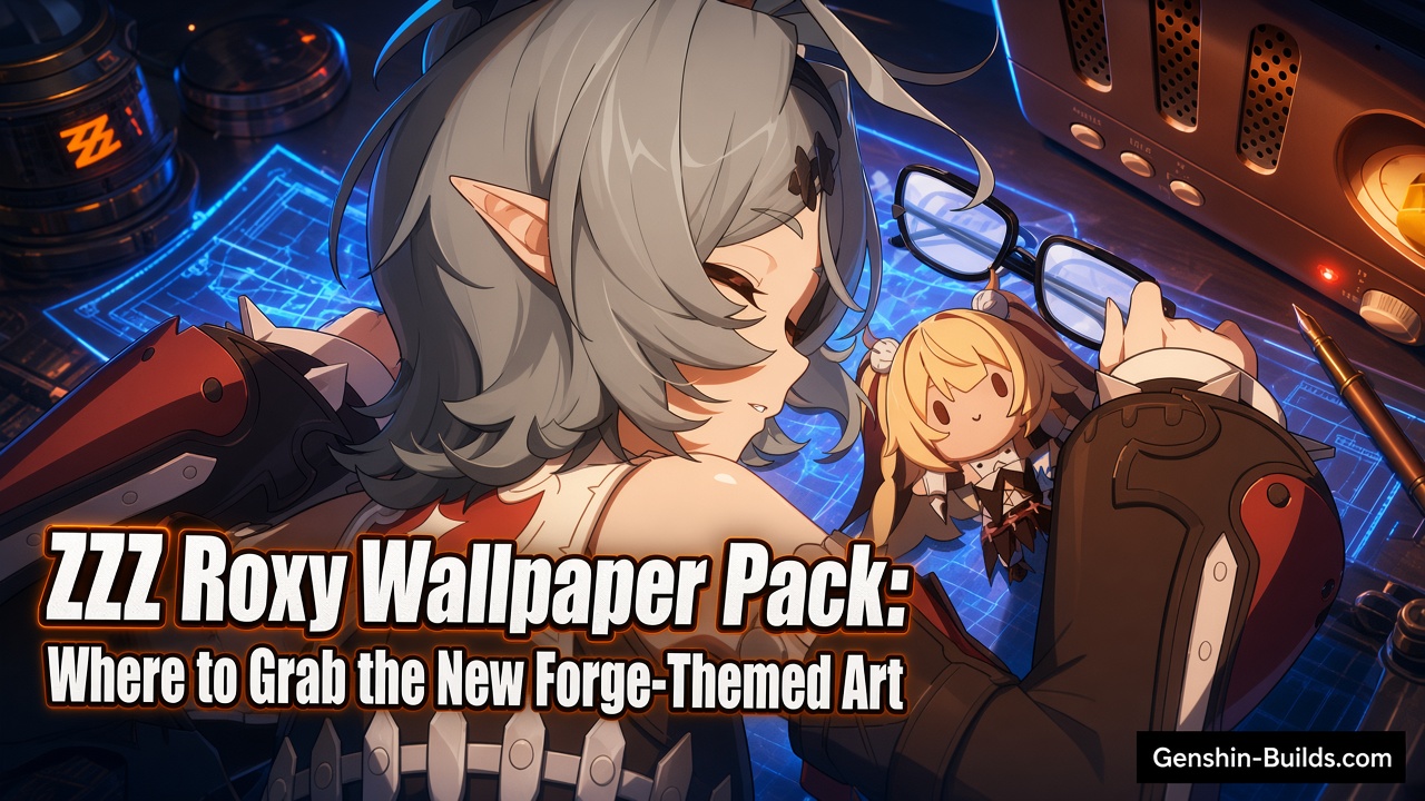 ZZZ Roxy Wallpaper Pack: Where to Grab the New Forge-Themed Art
